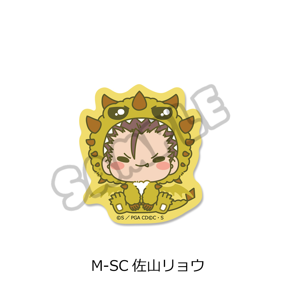 『コードギアス 亡国のアキト』第2弾 クリアステッカー M-SC (佐山リョウ) - 公式商品画像 | AniSmile