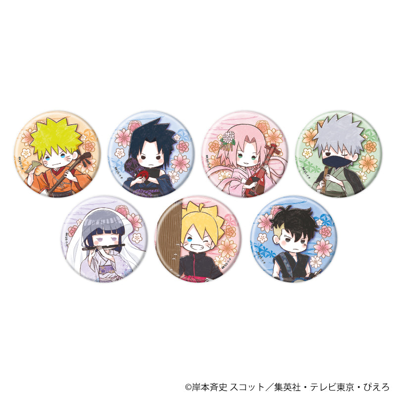 缶バッジ「NARUTO&BORUTO」15/和楽器ver. ブラインド(全7種)(グラフアートイラスト) - 公式商品画像 | AniSmile