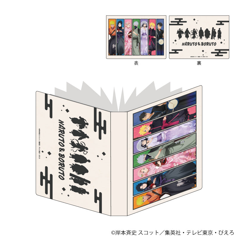 プレミアムポストカードホルダー「NARUTO&BORUTO」03/集合デザイン 和楽器ver.(描き下ろしイラスト) - 公式商品画像 | AniSmile