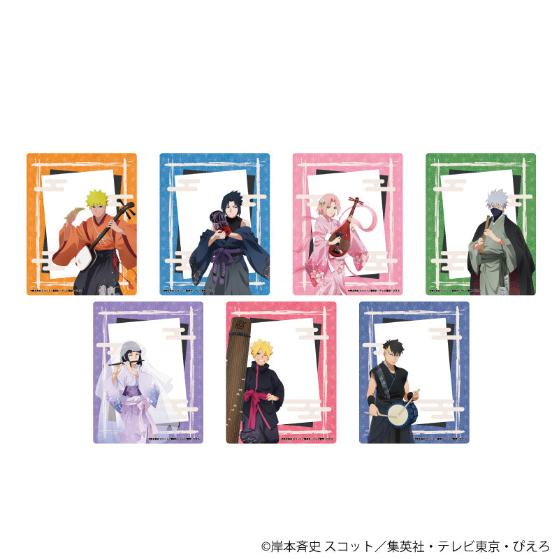 アクリルカード「NARUTO&BORUTO」03/和楽器ver. ブラインド(全7種)(描き下ろしイラスト) - 公式商品画像 | AniSmile