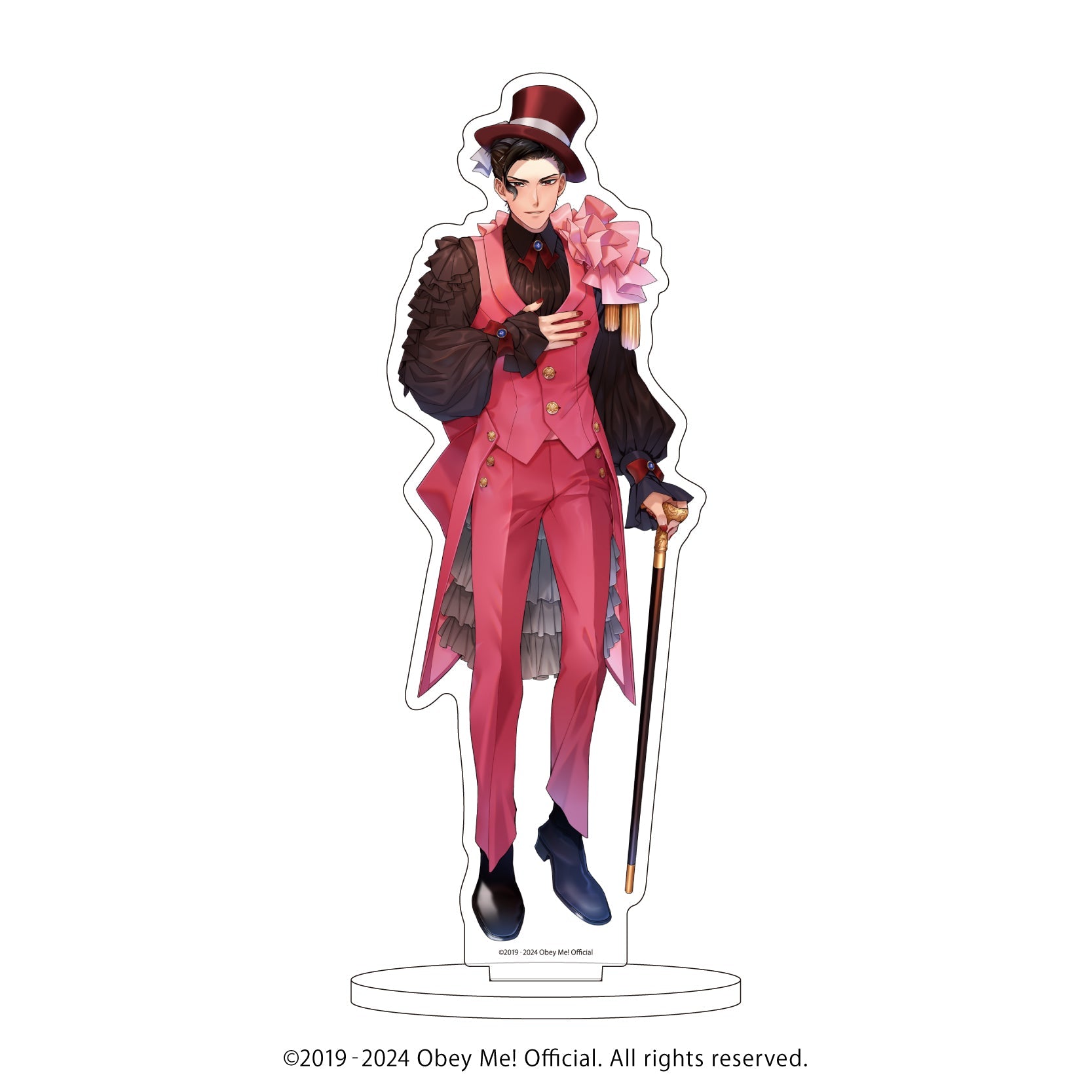 アクリルスタンド「Obey Me!」65/ルシファー バレンタインver.(描き下ろしイラスト) - 公式商品画像 | AniSmile