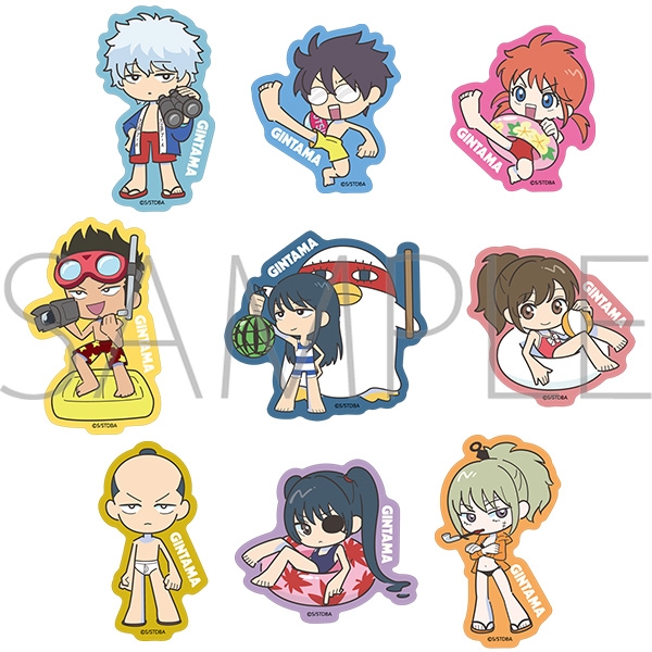 銀魂 ぺたコレクション/プール - 公式商品画像 | AniSmile