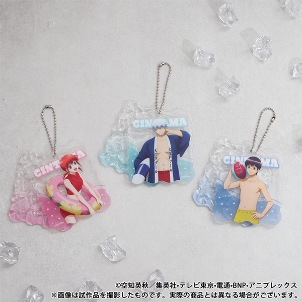 銀魂 アクリルキーホルダー/坂田銀時 プール 画像 2 | AniSmile