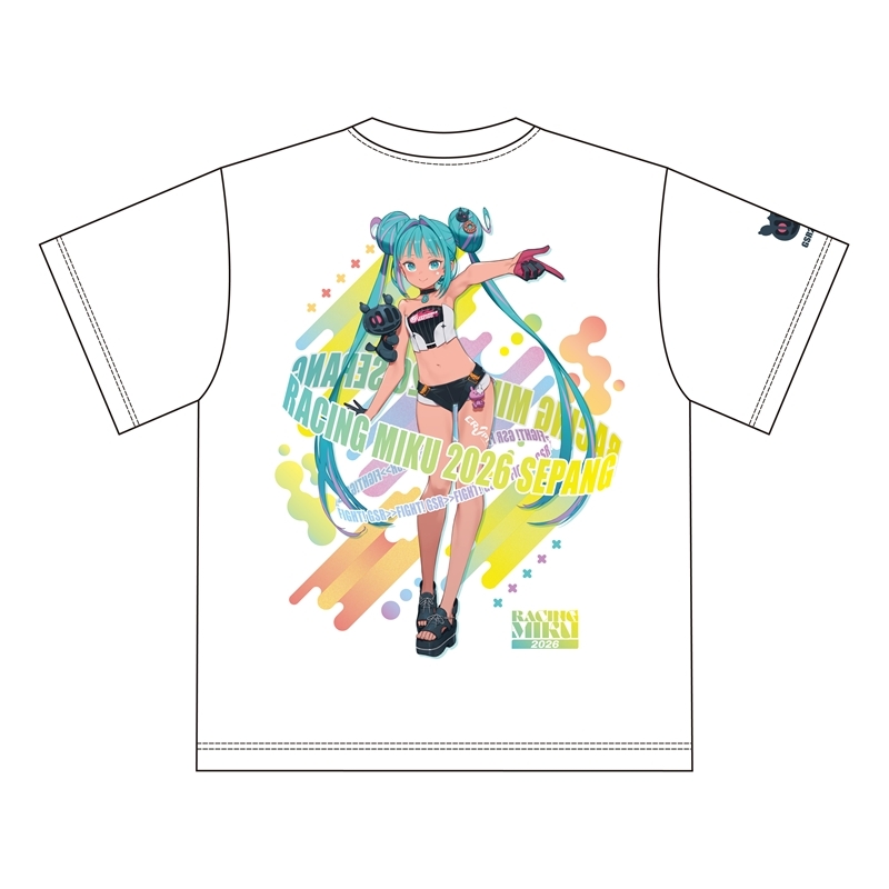 レーシングミク 2026 セパンVer. Tシャツ(Mサイズ) - 公式商品画像 | AniSmile