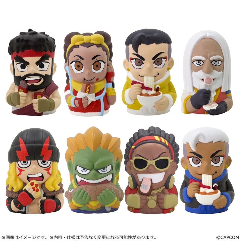 モンスターハンター カプコンフィギュアビルダー フィンガーパペット ストリートファイター6 Vol.2 - 公式商品画像 | AniSmile