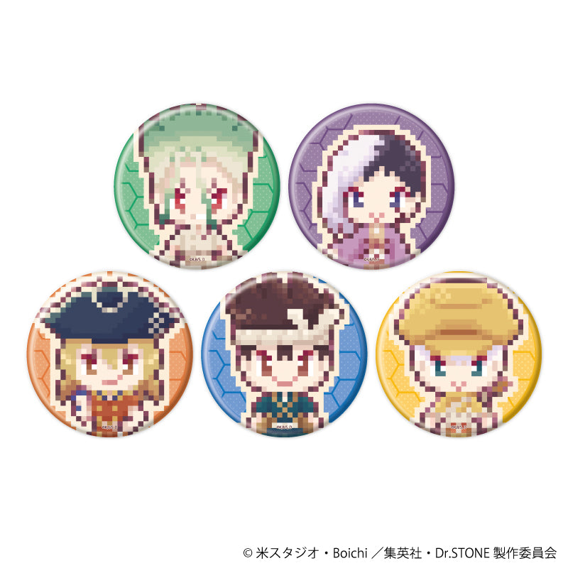 缶バッジ「Dr.STONE」26/ブラインド(全5種)(ドット絵イラスト) - 公式商品画像 | AniSmile