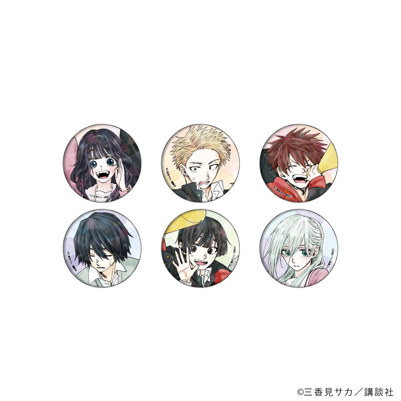 ホログラム缶バッジ(57mm)「薫る花は凛と咲く」07/ブラインド(全6種)(公式イラスト) - 公式商品画像 | AniSmile