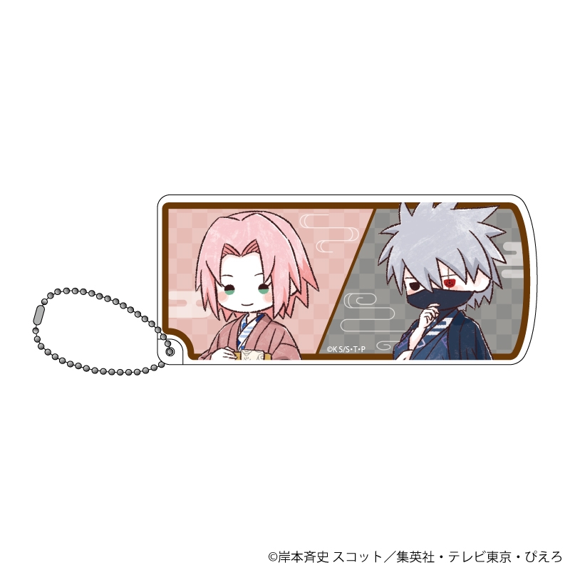 スライド式小物ケース「NARUTO&BORUTO」03/サクラ&カカシ 温泉ver.(グラフアートイラスト) - 公式商品画像 | AniSmile