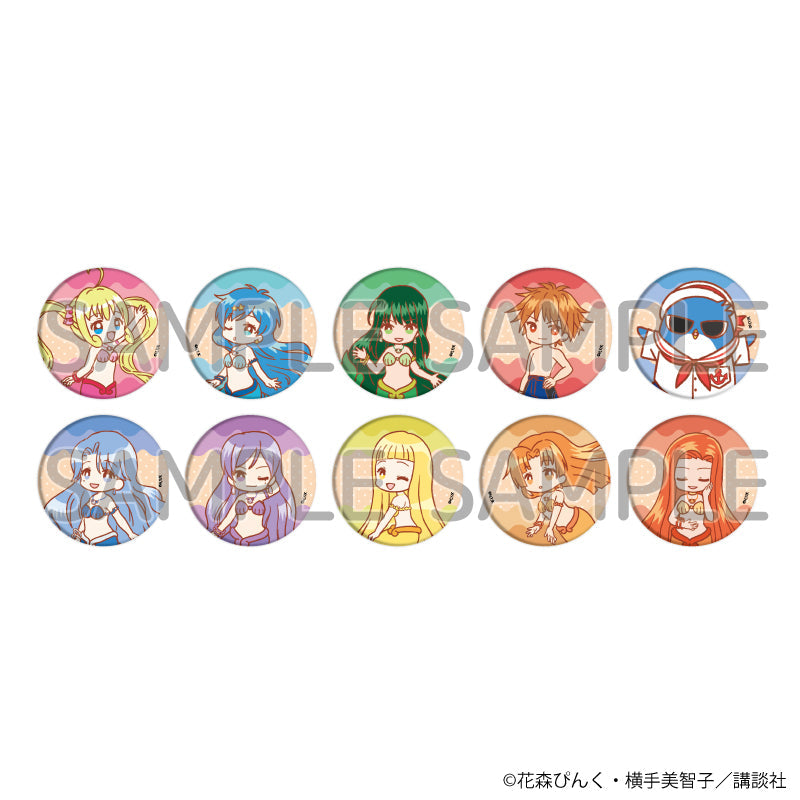 缶バッジ「マーメイドメロディーぴちぴちピッチ」17/ブラインド(全10種)(レトロアートイラスト) - 公式商品画像 | AniSmile