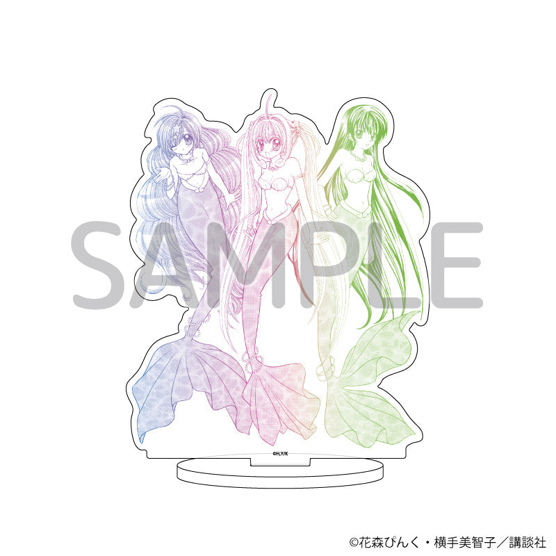 アクリルスタンド「マーメイドメロディーぴちぴちピッチ」07/るちあ&波音&リナ(公式イラスト) - 公式商品画像 | AniSmile