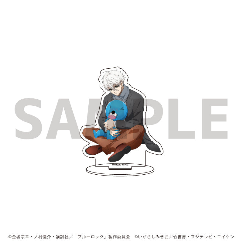 キャラアクリルフィギュア「TVアニメ『ブルーロック』×『ぼのぼの』」07/凪 誠士郎&ぼのぼの(描き下ろしイラスト) - 公式商品画像 | AniSmile