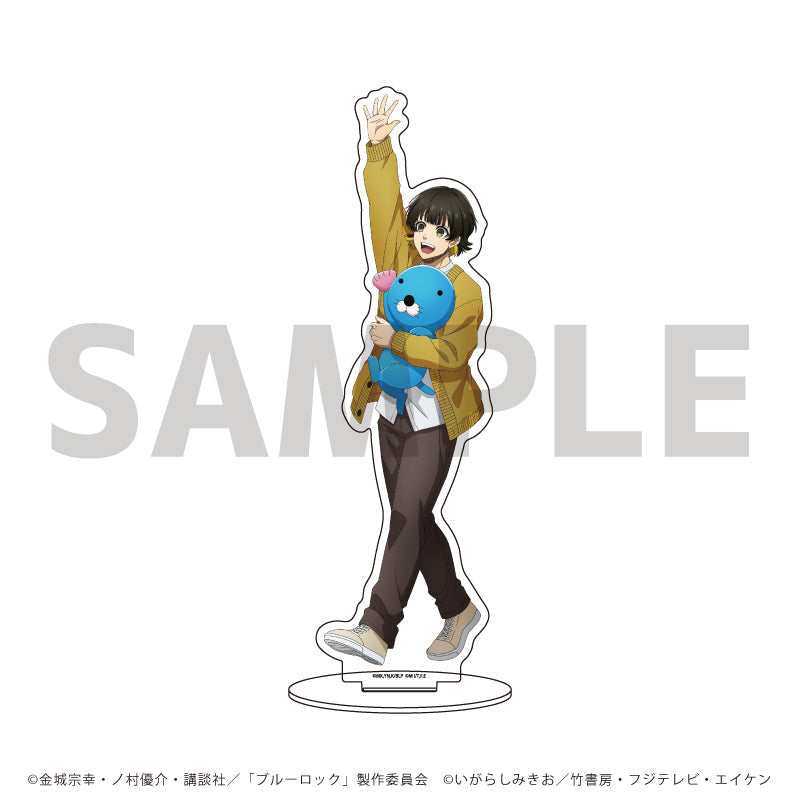 キャラアクリルフィギュア「TVアニメ『ブルーロック』×『ぼのぼの』」04/蜂楽 廻&ぼのぼの(描き下ろしイラスト) - 公式商品画像 | AniSmile