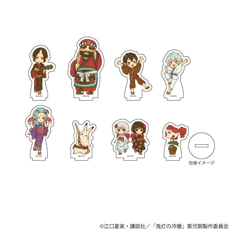アクリルぷちスタンド「TVアニメ『鬼灯の冷徹』」01/ブラインド(全8種)(レトロアートイラスト) - 公式商品画像 | AniSmile