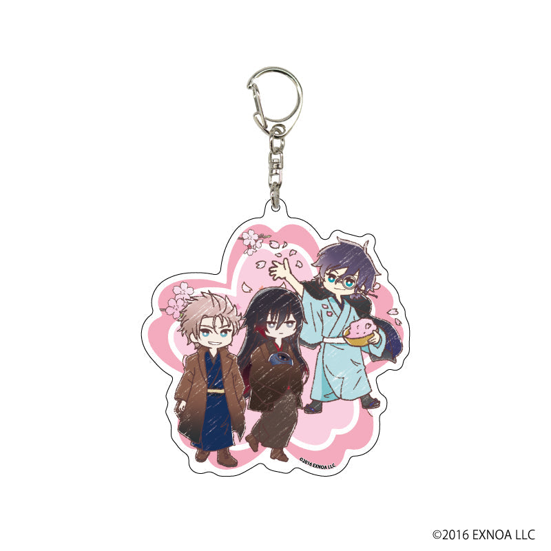 デカアクリルキーホルダー「文豪とアルケミスト」10/お花見Ver. D(グラフアートイラスト) - 公式商品画像 | AniSmile