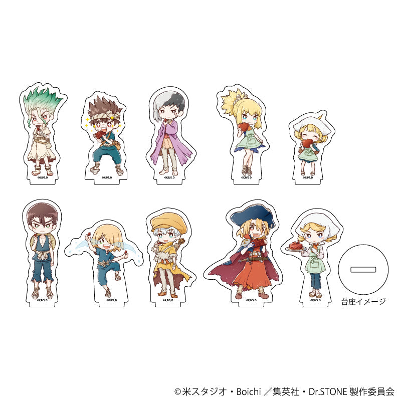 アクリルぷちスタンド「Dr.STONE」13/バレンタインver. ブラインド(全10種)(グラフアートイラスト) - 公式商品画像 | AniSmile