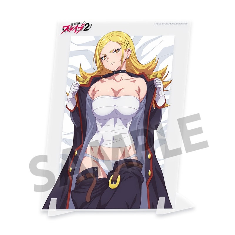 魔都精兵のスレイブ2 描き下ろしビジュアルアクリルプレート 上運天美羅 A - 公式商品画像 | AniSmile