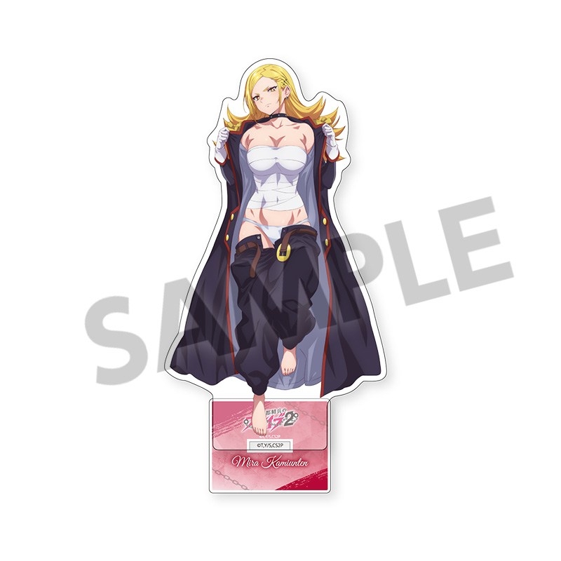 魔都精兵のスレイブ2 描き下ろしアクリルスタンド 上運天美羅 A - 公式商品画像 | AniSmile