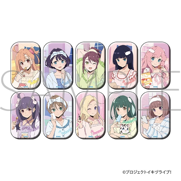 イキヅライブ! LOVELIVE! BLUEBIRD スクエアキャラバッジコレクション - 公式商品画像 | AniSmile