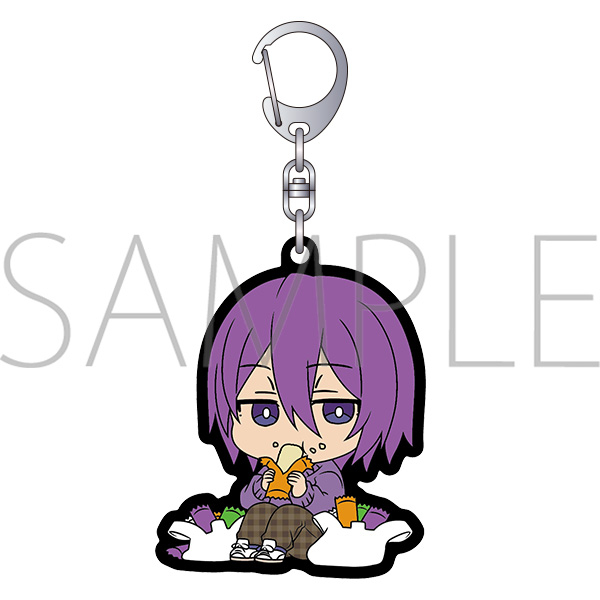 黒子のバスケ ラバーキーホルダー/紫原敦 - 公式商品画像 | AniSmile