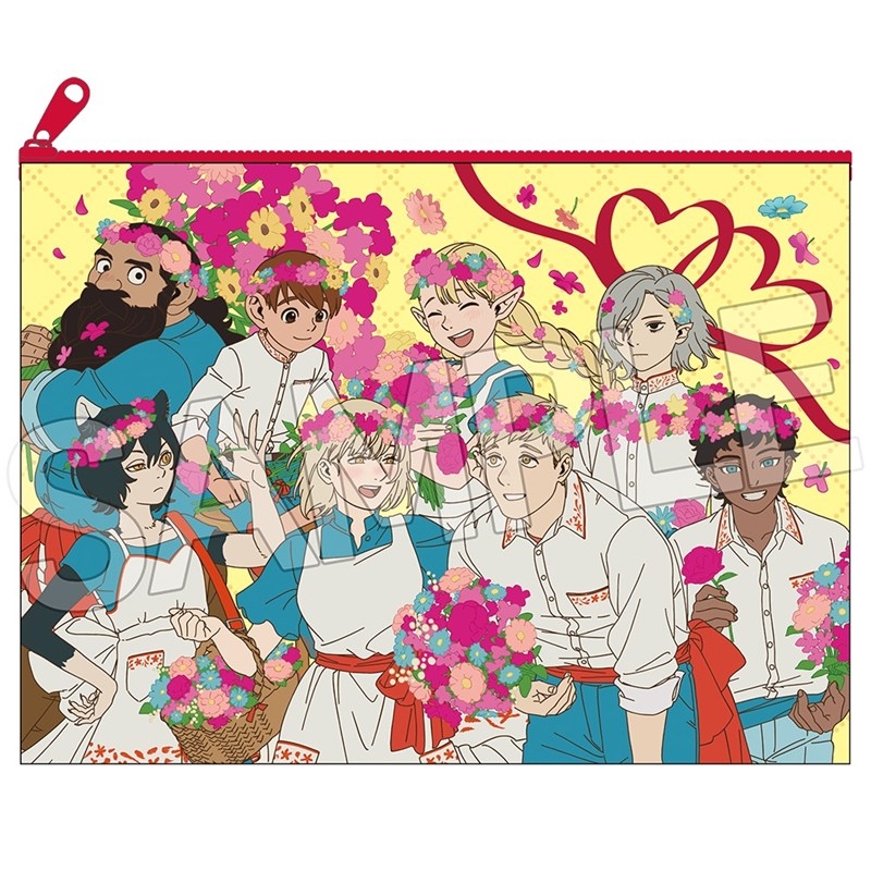 ダンジョン飯 花冠 ポーチ - 公式商品画像 | AniSmile