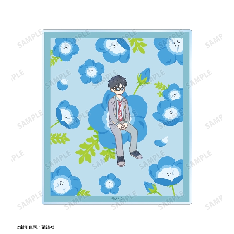 四月は君の嘘 有馬公生&相座凪 Botania アクリルカード2種セット 画像 3 | AniSmile