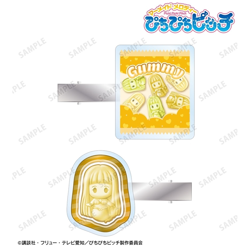 アニメ「ぴちぴちピッチ」 ココ petit-sserie アクリルヘアクリップ2個セット 画像 2 | AniSmile
