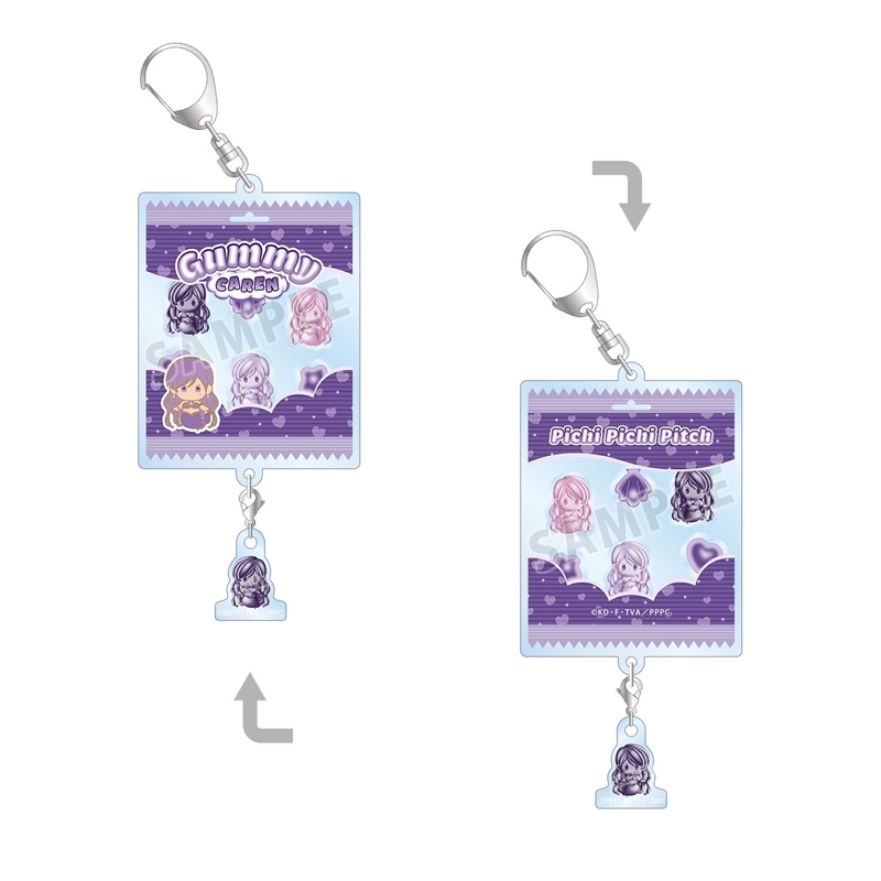 アニメ「ぴちぴちピッチ」 かれん petit-sserie シャカシャカアクリルキーホルダー - 公式商品画像 | AniSmile