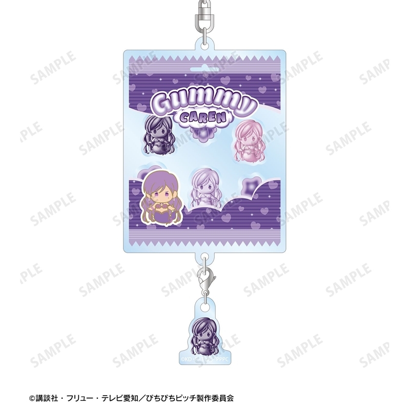 アニメ「ぴちぴちピッチ」 かれん petit-sserie シャカシャカアクリルキーホルダー 画像 3 | AniSmile