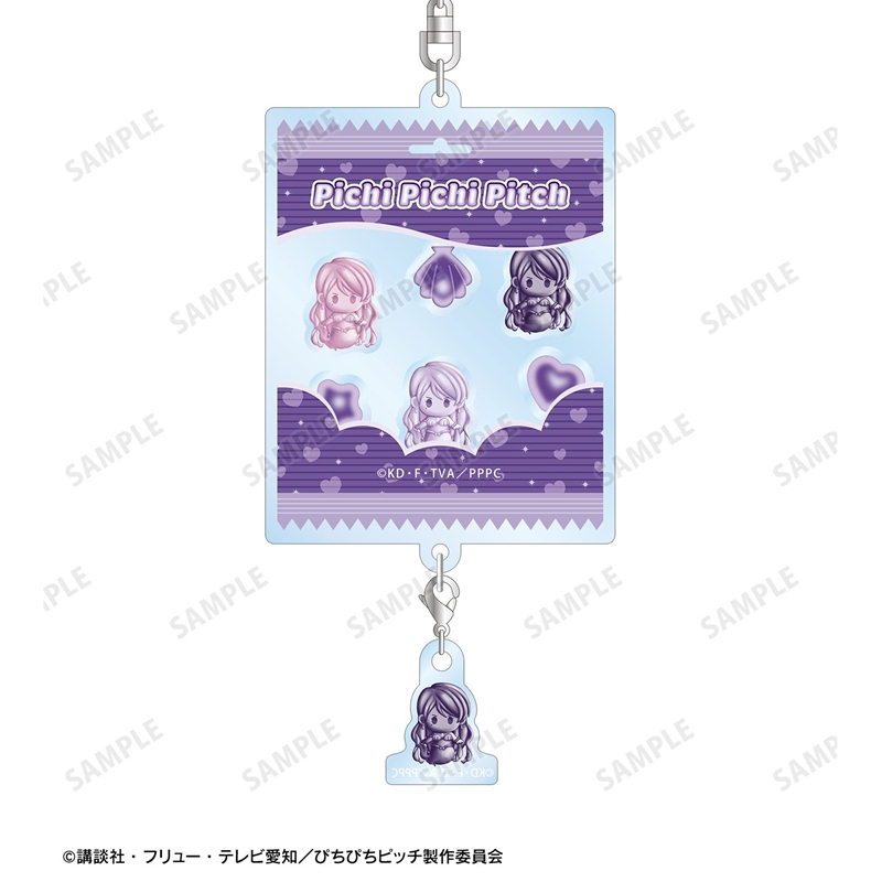 アニメ「ぴちぴちピッチ」 かれん petit-sserie シャカシャカアクリルキーホルダー 画像 4 | AniSmile