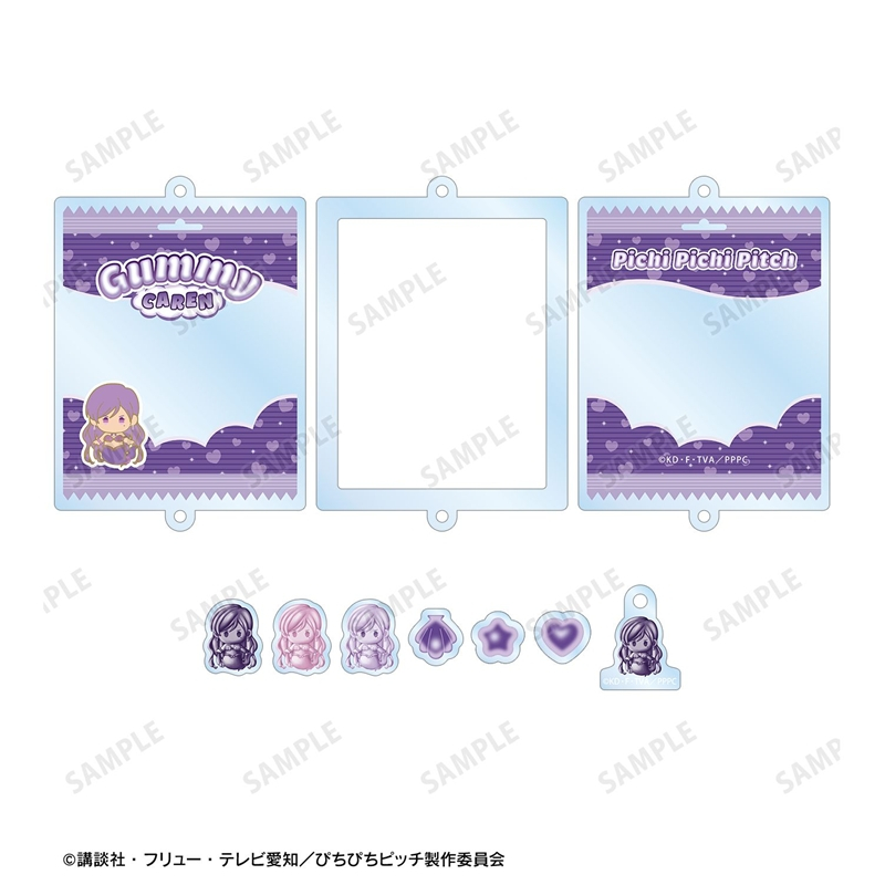 アニメ「ぴちぴちピッチ」 かれん petit-sserie シャカシャカアクリルキーホルダー 画像 5 | AniSmile