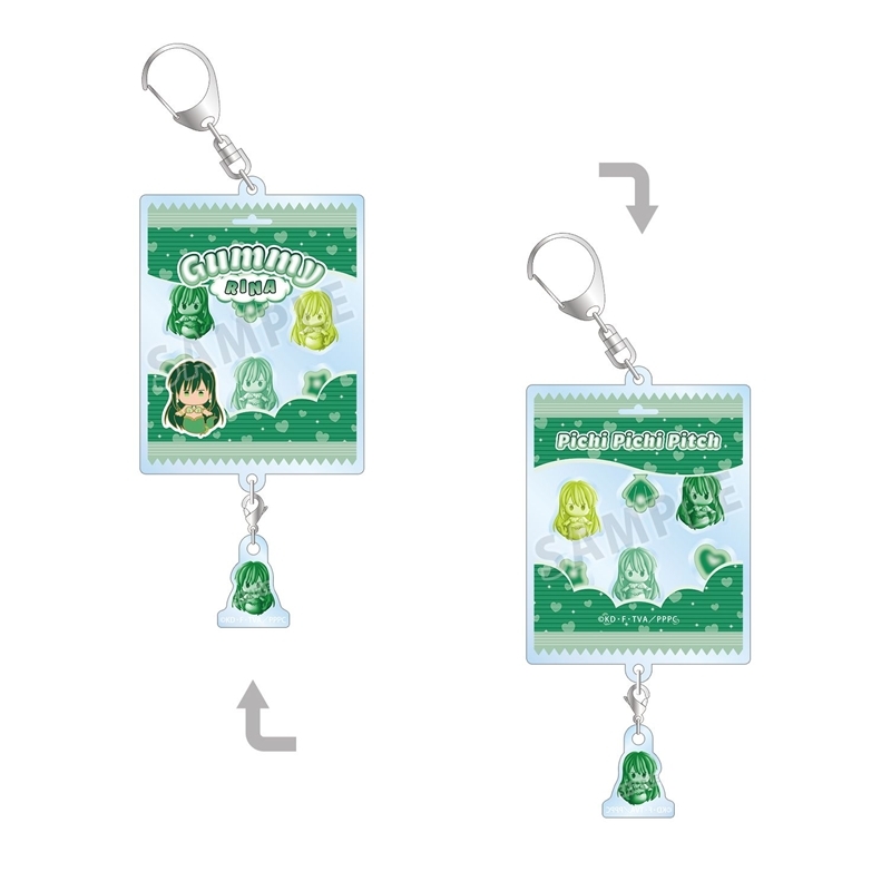 アニメ「ぴちぴちピッチ」 リナ petit-sserie シャカシャカアクリルキーホルダー - 公式商品画像 | AniSmile