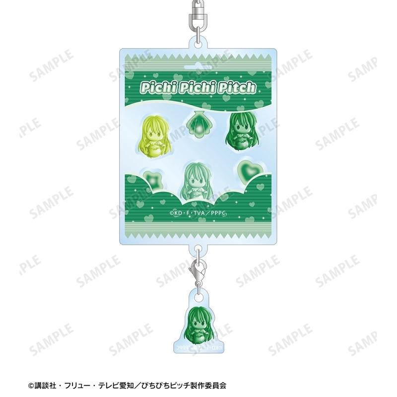 アニメ「ぴちぴちピッチ」 リナ petit-sserie シャカシャカアクリルキーホルダー 画像 4 | AniSmile