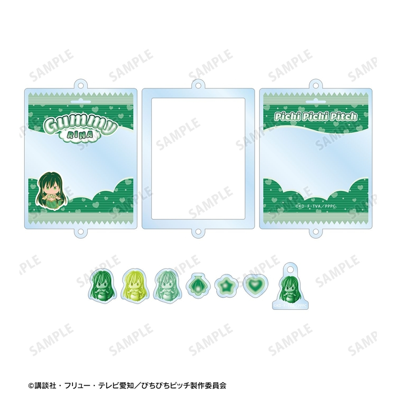 アニメ「ぴちぴちピッチ」 リナ petit-sserie シャカシャカアクリルキーホルダー 画像 5 | AniSmile