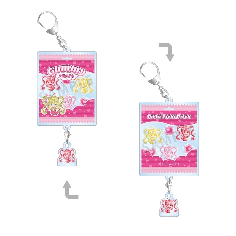 アニメ「ぴちぴちピッチ」 るちあ petit-sserie シャカシャカアクリルキーホルダー - 公式商品画像 | AniSmile
