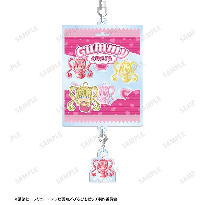 アニメ「ぴちぴちピッチ」 るちあ petit-sserie シャカシャカアクリルキーホルダー 画像 3 | AniSmile