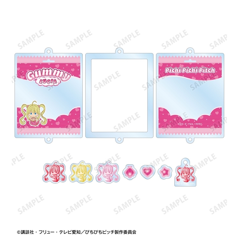 アニメ「ぴちぴちピッチ」 るちあ petit-sserie シャカシャカアクリルキーホルダー 画像 5 | AniSmile