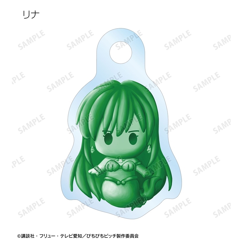 アニメ「ぴちぴちピッチ」 トレーディング petit-sserie 目印ミニアクリルチャーム(単位/単品) 画像 2 | AniSmile