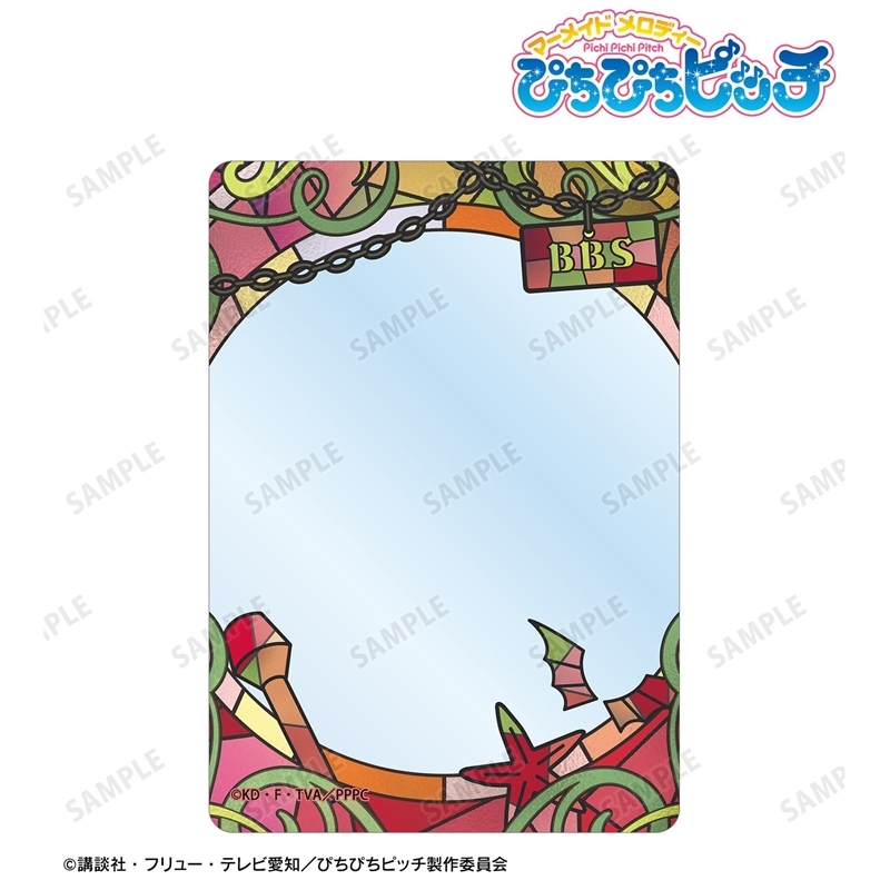 アニメ「ぴちぴちピッチ」 ブラック・ビューティー・シスターズ Aure Glass B8硬質ケース 画像 2 | AniSmile