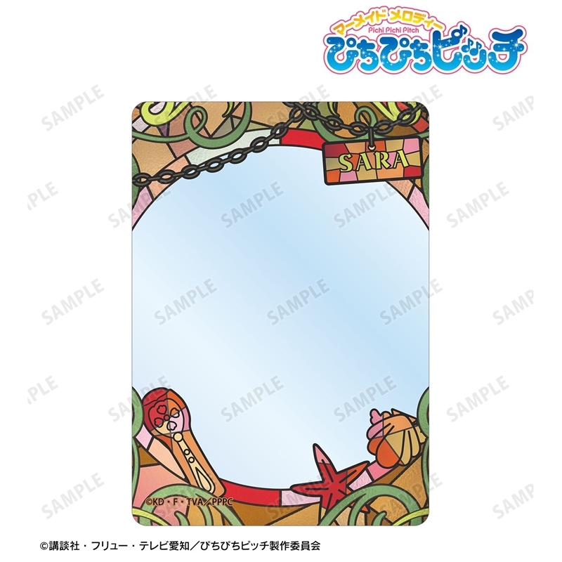 アニメ「ぴちぴちピッチ」 沙羅 Aure Glass B8硬質ケース 画像 2 | AniSmile