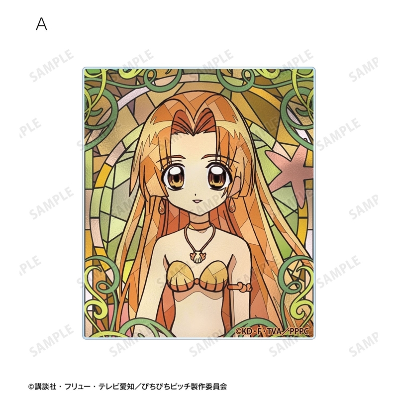 アニメ「ぴちぴちピッチ」 星羅 Aure Glass アクリルカード2種セット 画像 3 | AniSmile