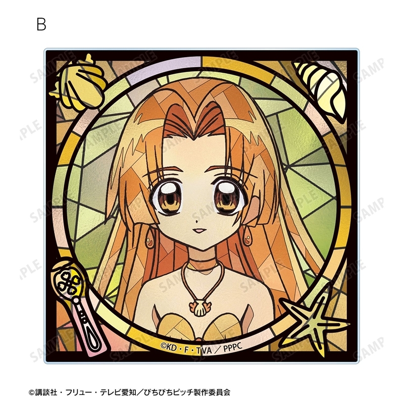 アニメ「ぴちぴちピッチ」 星羅 Aure Glass アクリルカード2種セット 画像 4 | AniSmile