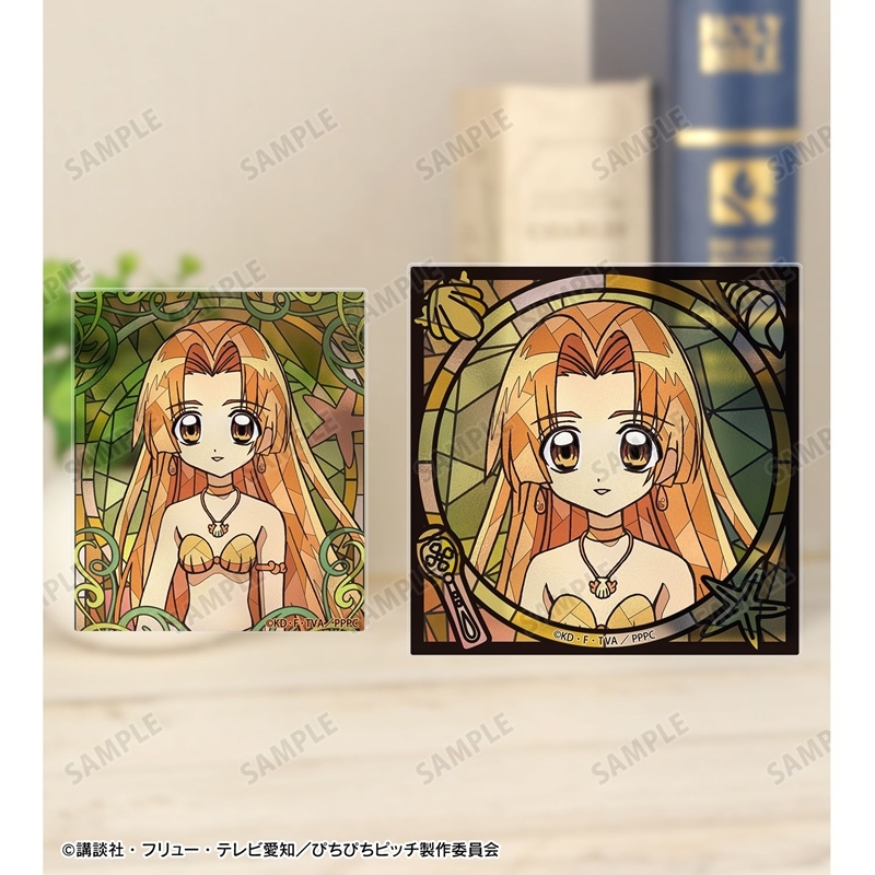 アニメ「ぴちぴちピッチ」 星羅 Aure Glass アクリルカード2種セット 画像 5 | AniSmile