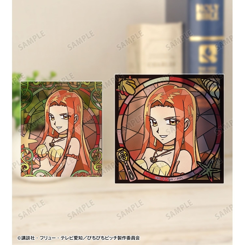 アニメ「ぴちぴちピッチ」 沙羅 Aure Glass アクリルカード2種セット 画像 5 | AniSmile