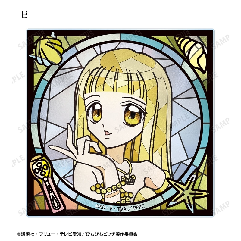 アニメ「ぴちぴちピッチ」 ココ Aure Glass アクリルカード2種セット 画像 4 | AniSmile