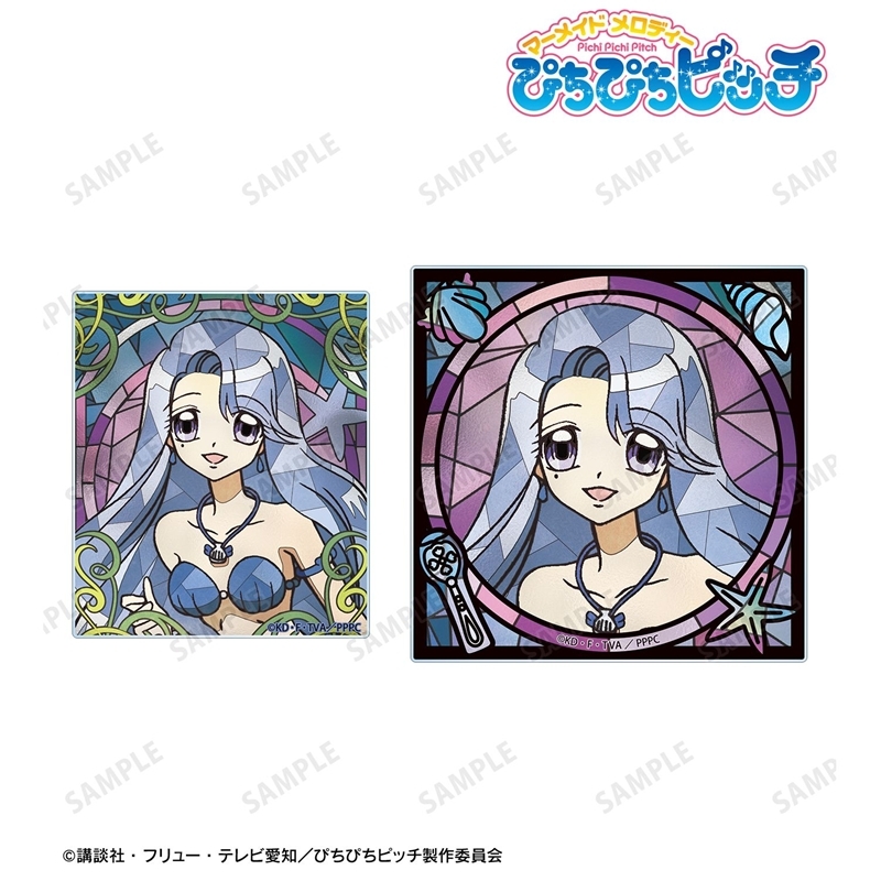 アニメ「ぴちぴちピッチ」 ノエル Aure Glass アクリルカード2種セット 画像 2 | AniSmile