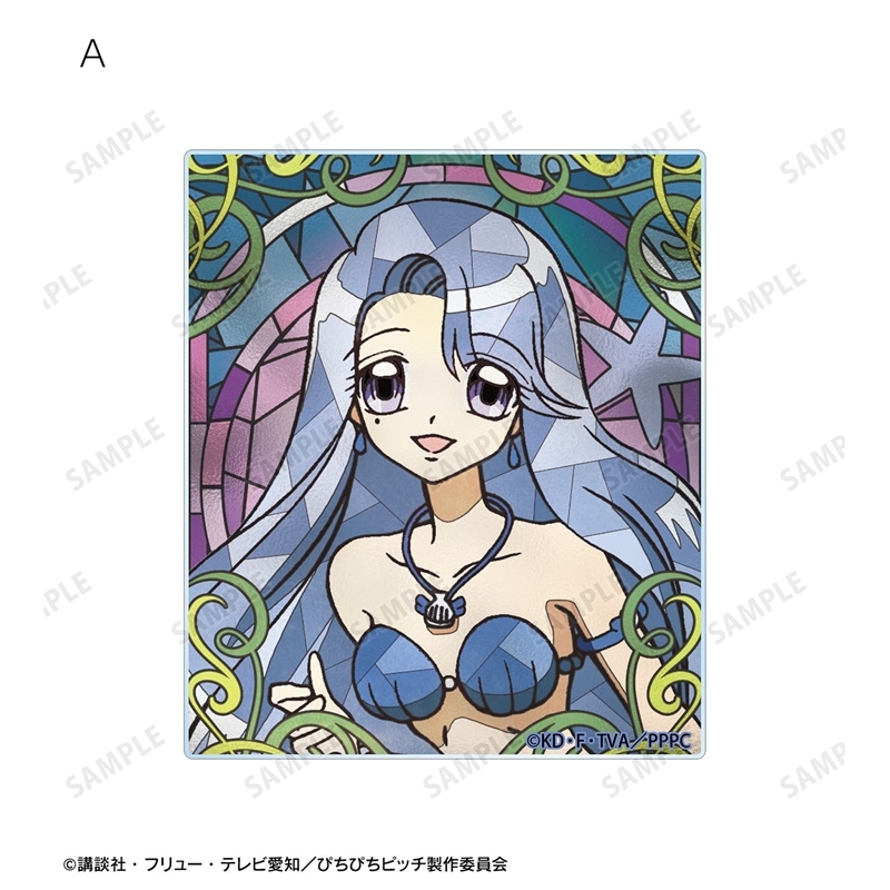 アニメ「ぴちぴちピッチ」 ノエル Aure Glass アクリルカード2種セット 画像 3 | AniSmile