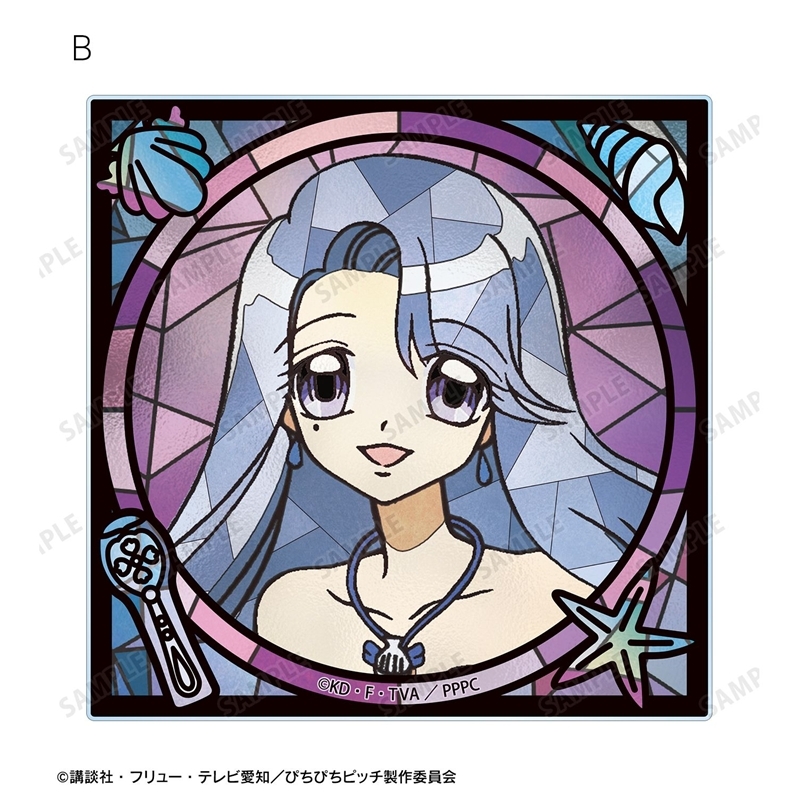 アニメ「ぴちぴちピッチ」 ノエル Aure Glass アクリルカード2種セット 画像 4 | AniSmile