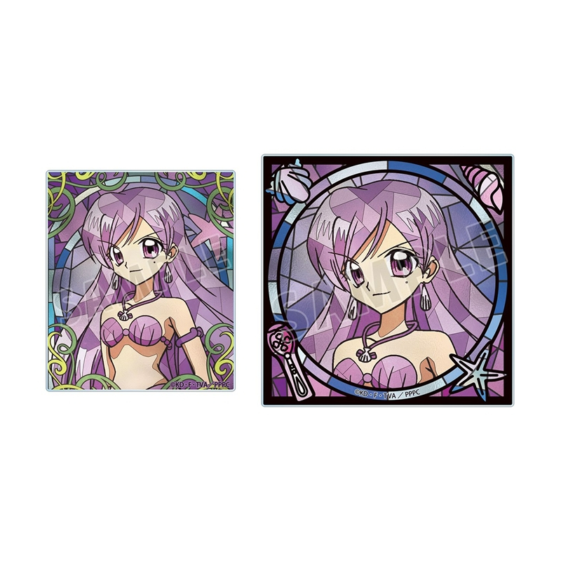 アニメ「ぴちぴちピッチ」 かれん Aure Glass アクリルカード2種セット - 公式商品画像 | AniSmile