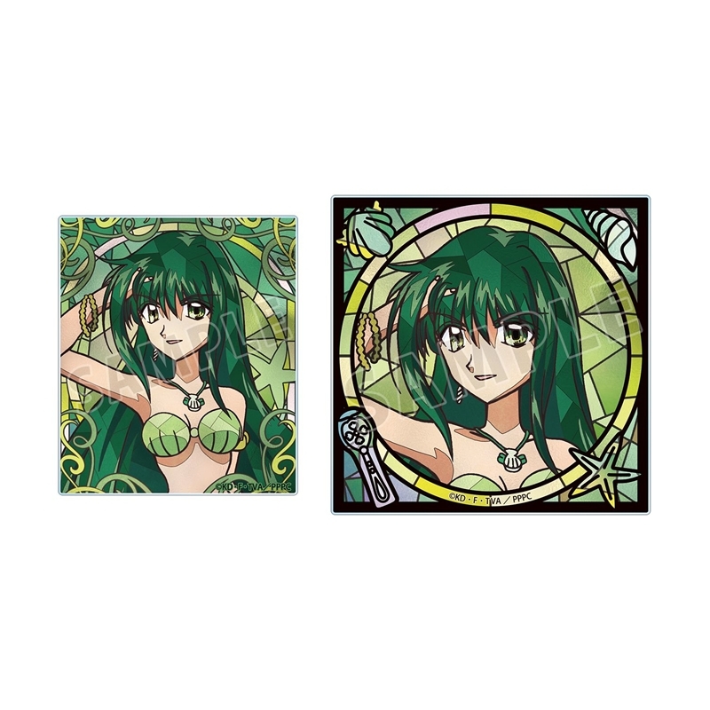 アニメ「ぴちぴちピッチ」 リナ Aure Glass アクリルカード2種セット - 公式商品画像 | AniSmile