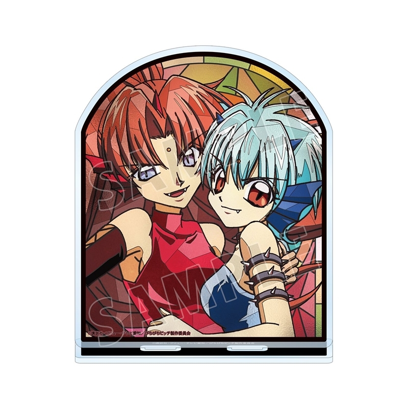 アニメ「ぴちぴちピッチ」 ブラック・ビューティー・シスターズ Aure Glass BIGアクリルスタンド - 公式商品画像 | AniSmile